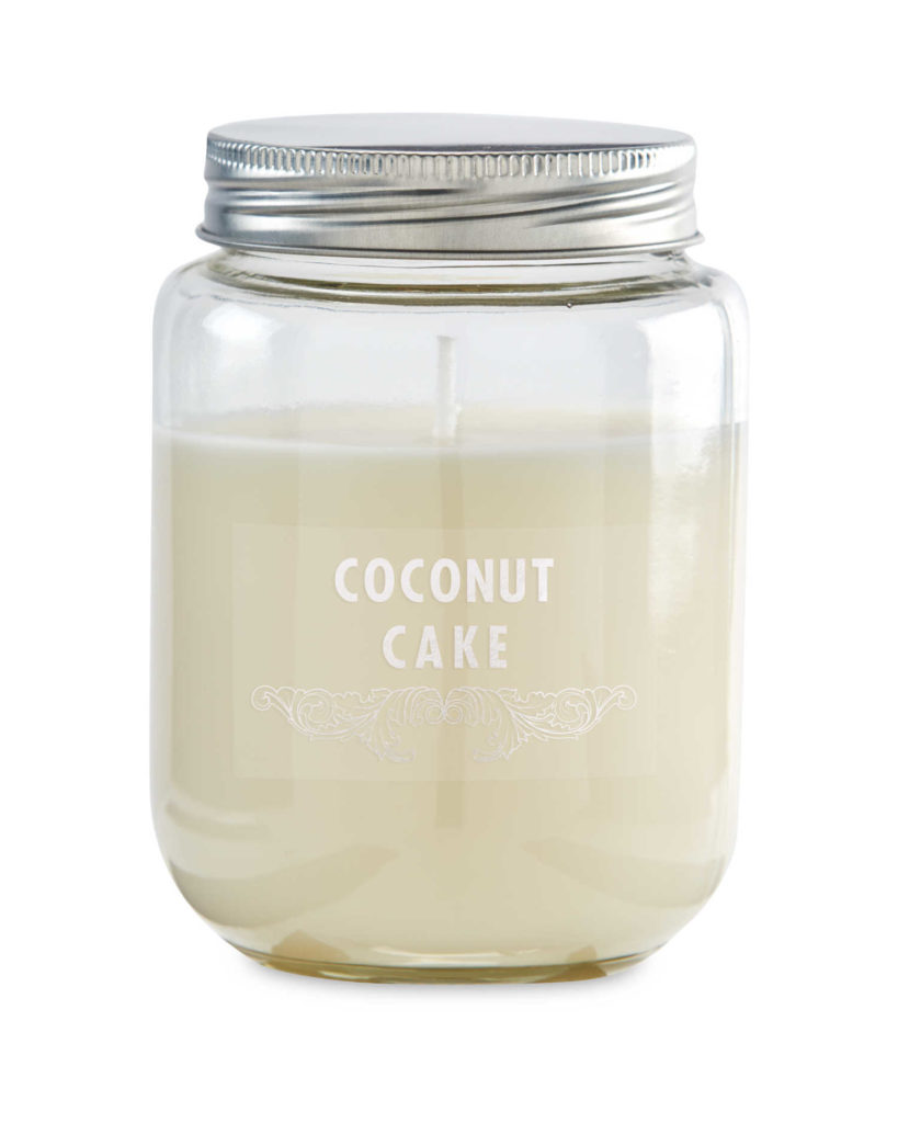 Aldi coconut cake candle