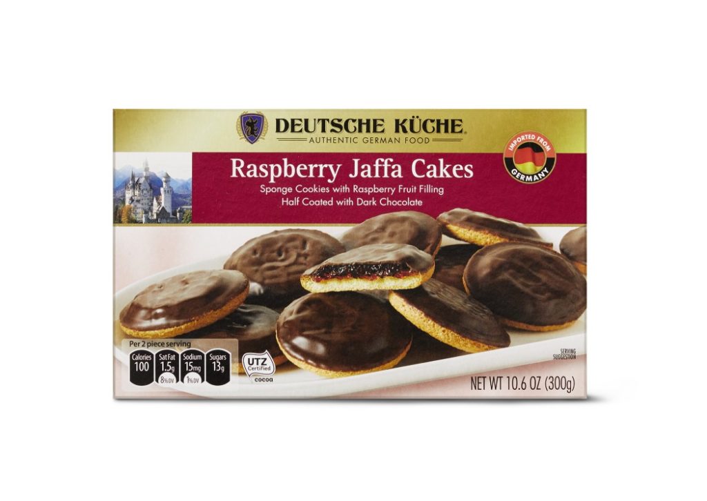 aldi jaffa cakes raspberry