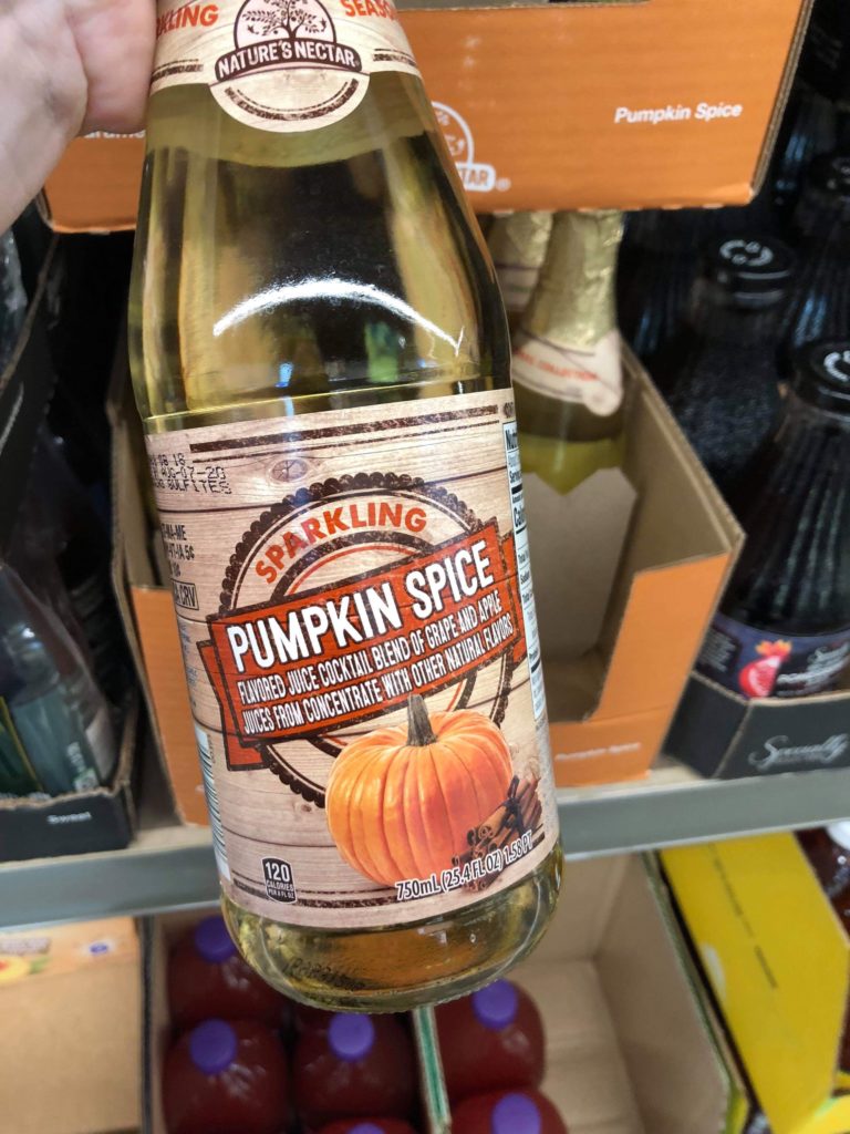 Nature's Nectar Sparkling Pumpkin Spice Drink