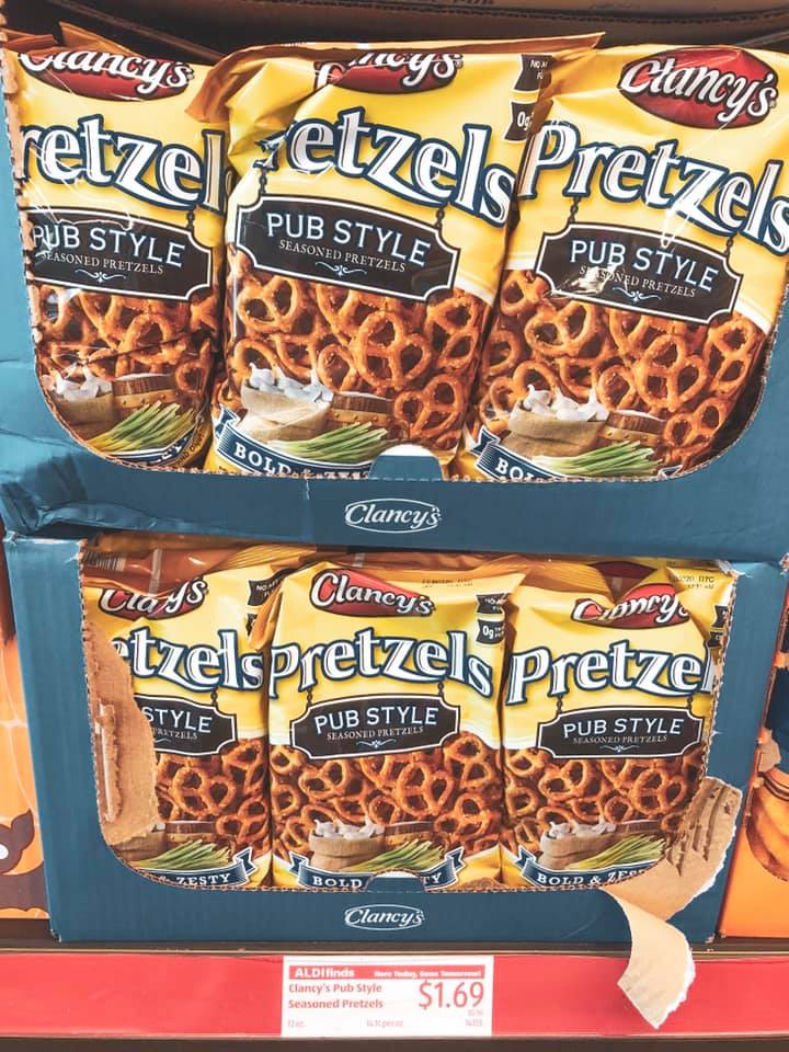 seasoned pretzels