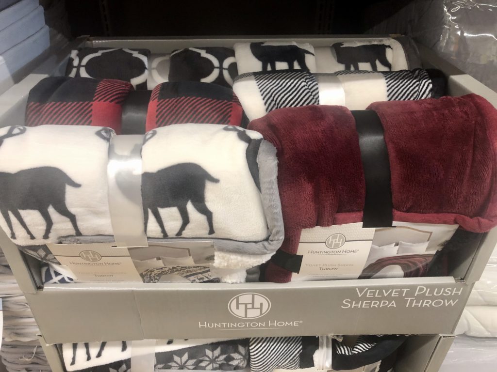 Aldi sherpa throw blankets