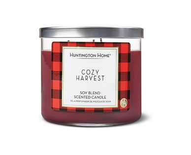 Aldi Fall candle cozy harvest