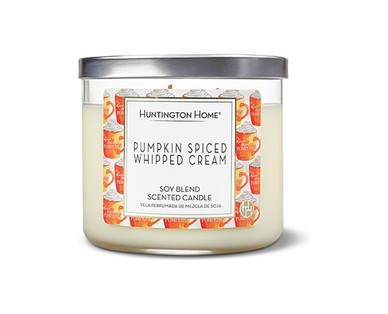 Aldi candle pumpkin spiced whipped cream