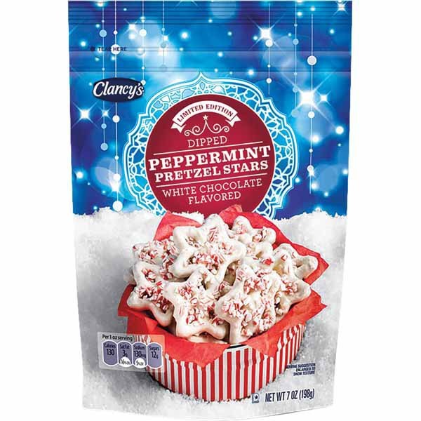 Aldi peppermint pretzel stars