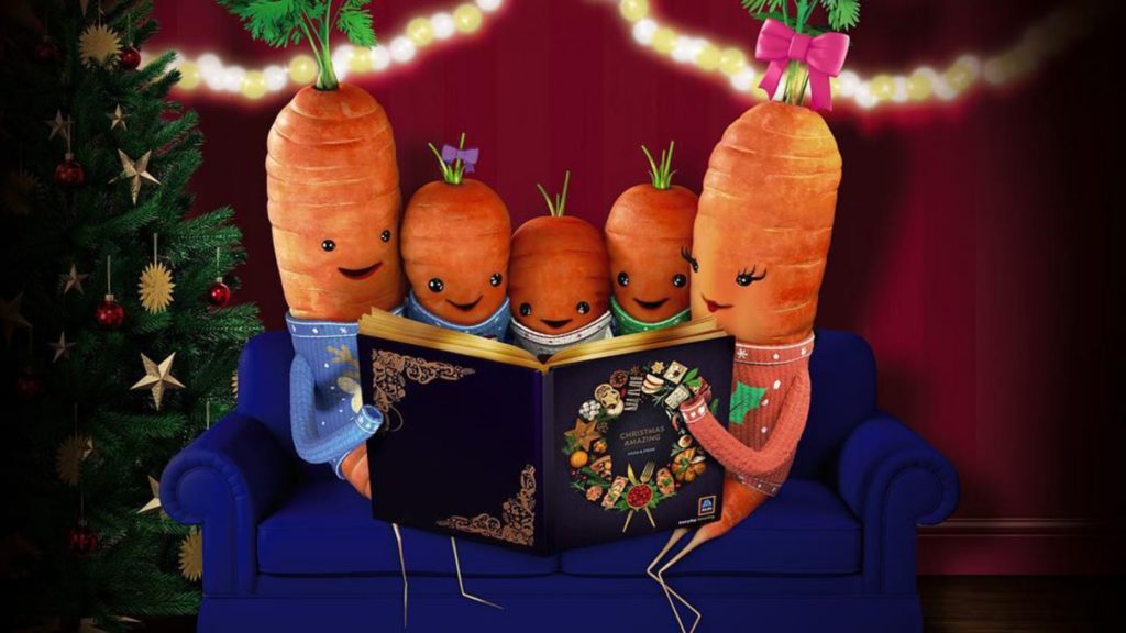 Kevin the carrot Katie Jasper, Chantony and Baby