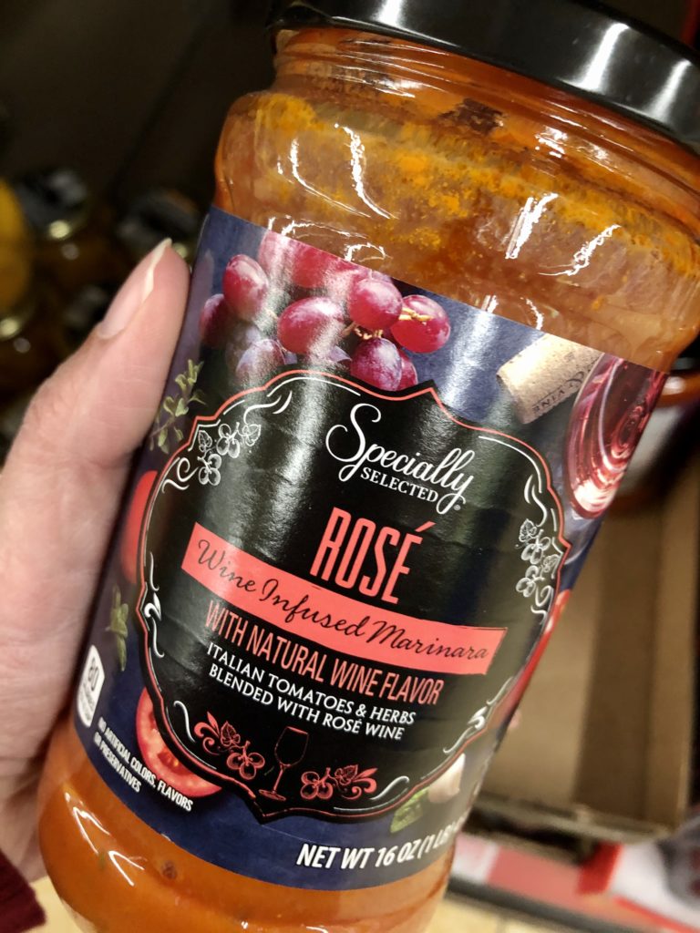 Aldi Rose Wine Marinara Sauce