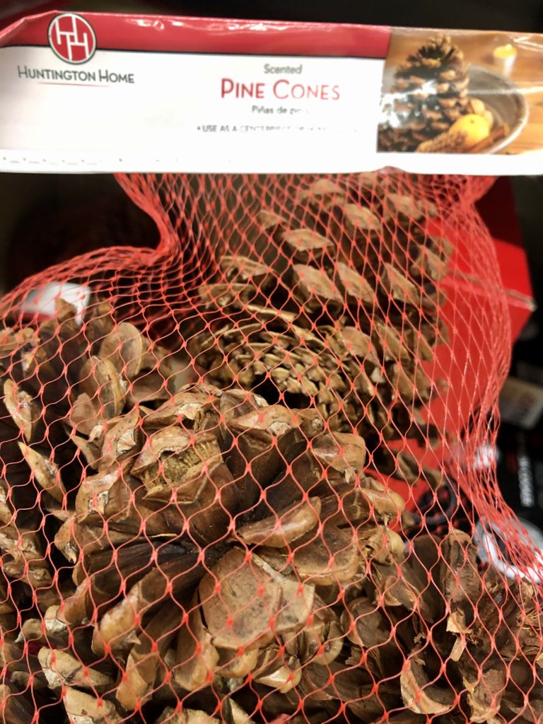 Aldi Scented Pine Cones