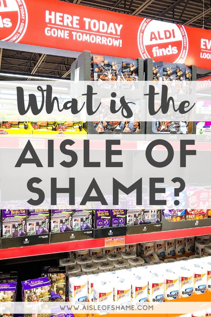 what is the aisle of shame
