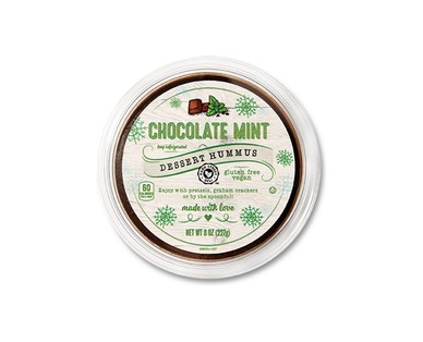 chocolate mint dessert hummus