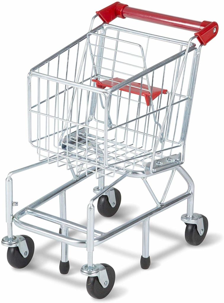 kid-sized shopping cart