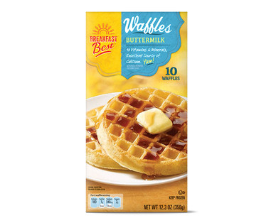 Breakfast Best Waffles from Aldi