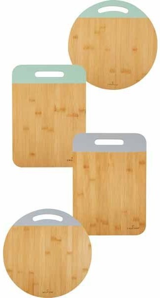 Crofton color dipped wood cutting boards