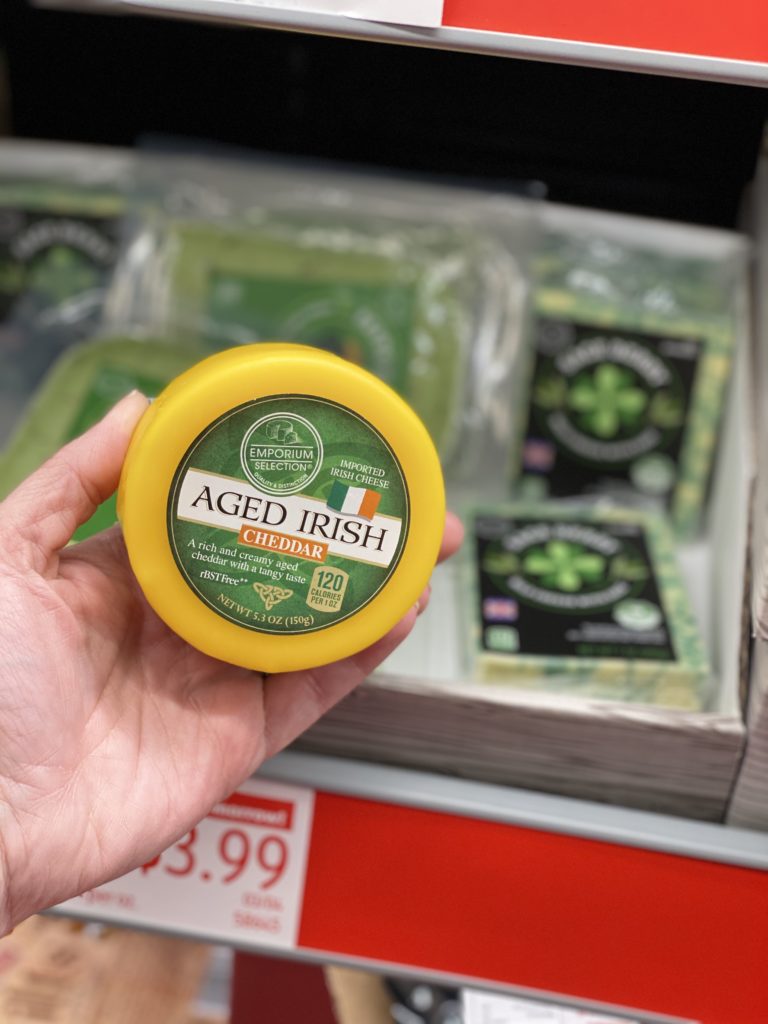 Aldi St. Patrick's Day Cheese