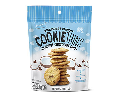 coconut chocolate cookie thins