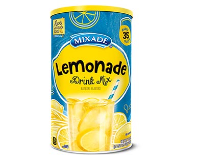 Mixade lemonade drink mix