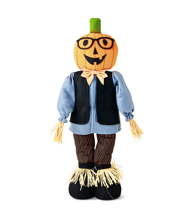 Tabletop Scarecrow Pumpkin Boy
