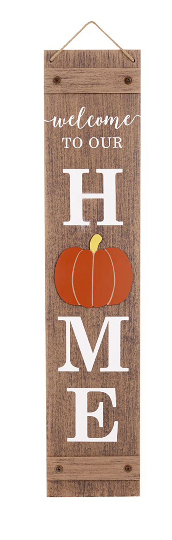 Fall Reversible Porch Sign welcome to our home