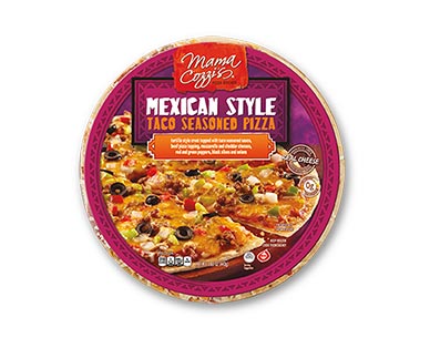 Mama Cozzi's Mexican Style Taco Seasoned Pizza