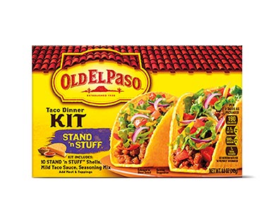 Old El Paso Stand N Stuff Taco Dinner Kit