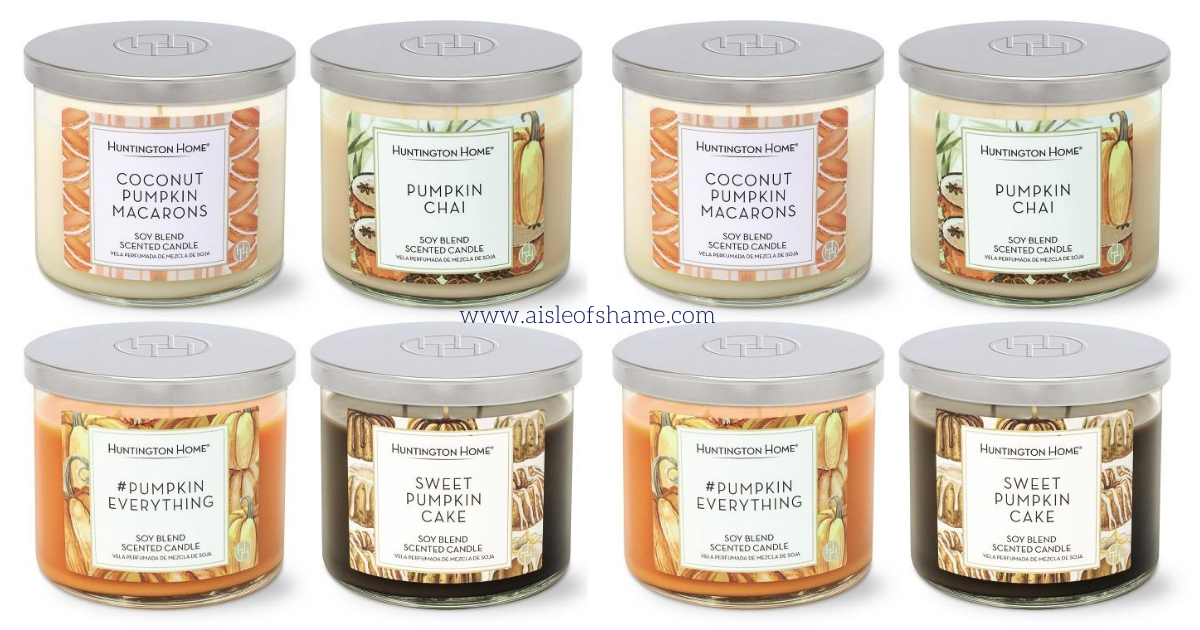 Fall 3-wick candles