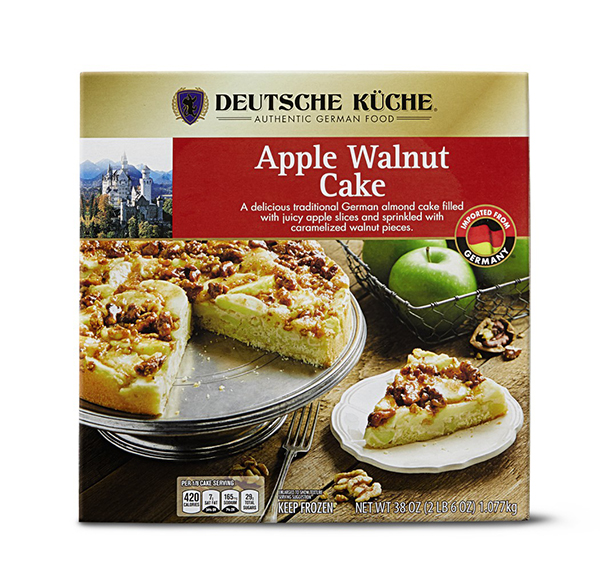 Deutsche Küche German Cakes Apple Walnut or Bienenstich Available 9/22 $6.99