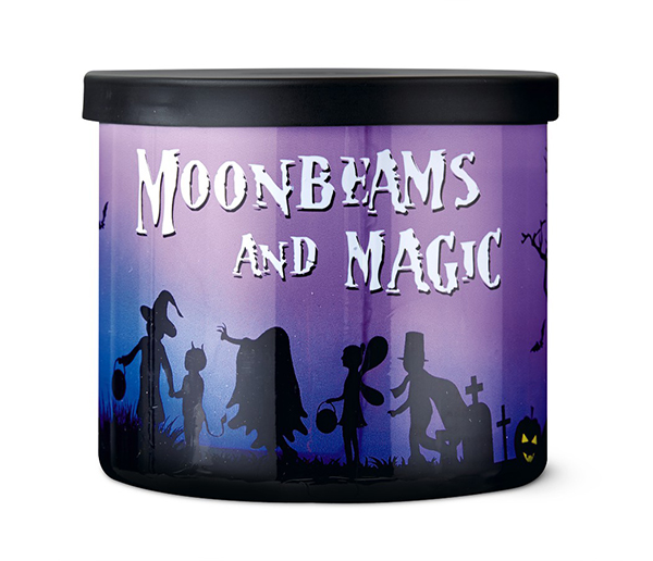 aldi moonbeans and magic halloween candle