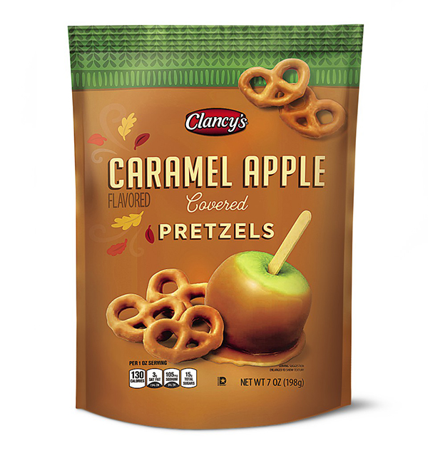 Clancy’s Caramel Apple Flavored Pretzels