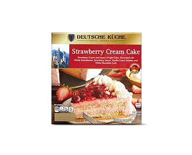 german strawberry cream cake