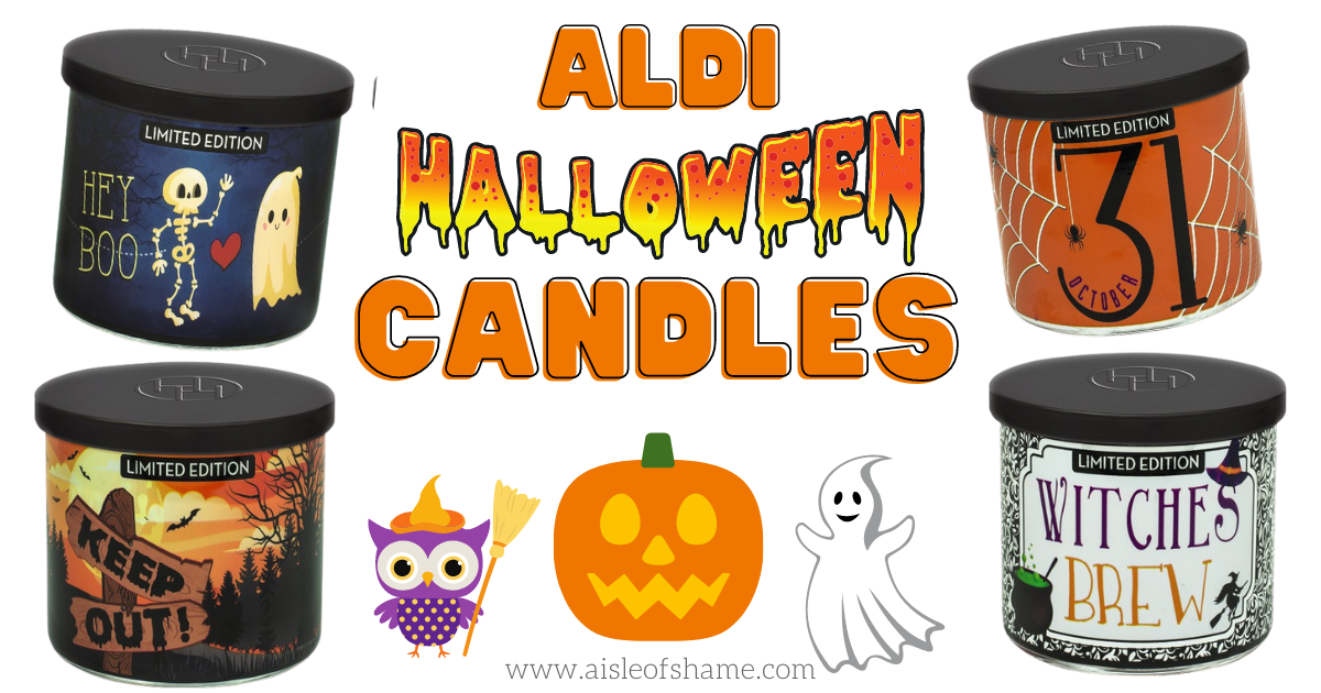 aldi halloween candles