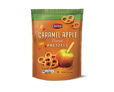 caramel apple pretzels