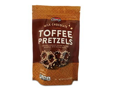 milk chocolate toffee pretzels