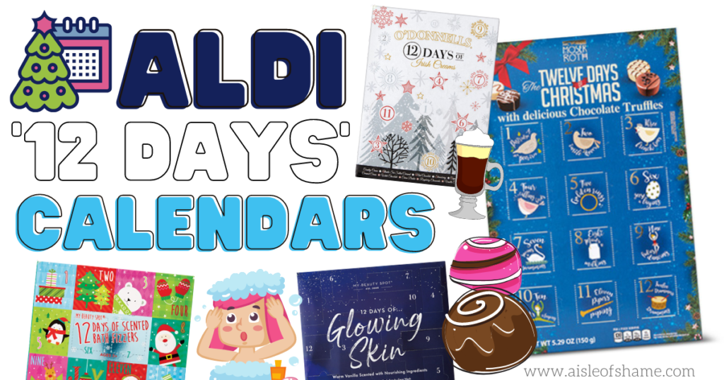 aldi 12 days calendars