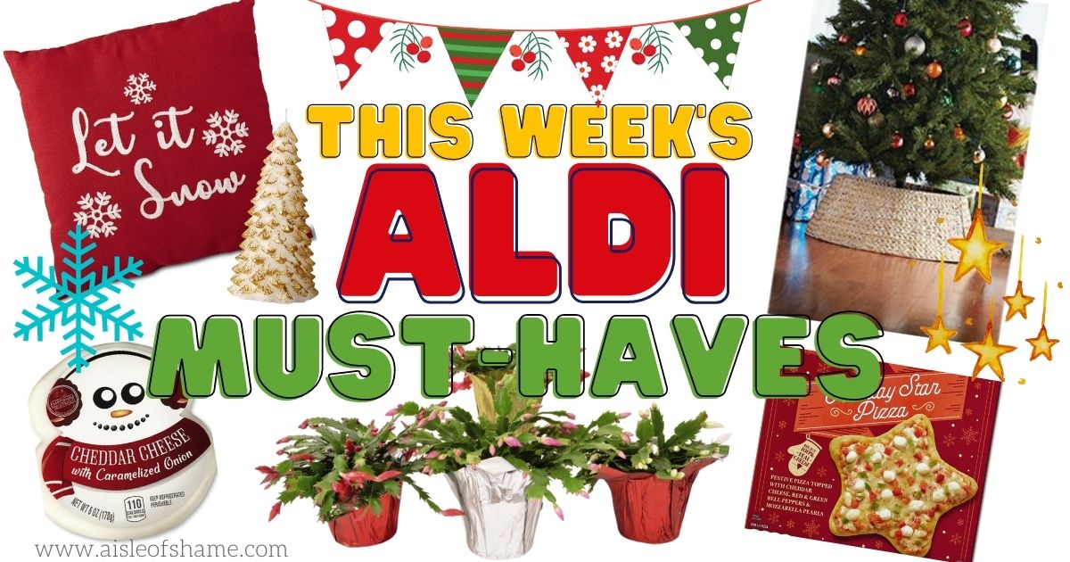 Aldi must haves for the week of december 2nd 2020
