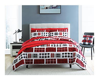 buffalo check comforter set