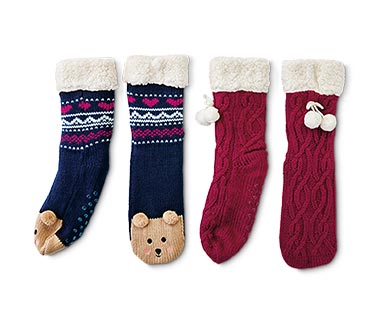 serra chunky knit socks