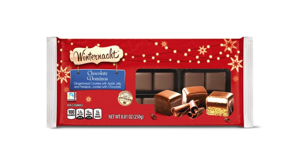 Winternacht Chocolate Domino Cubes from Aldi