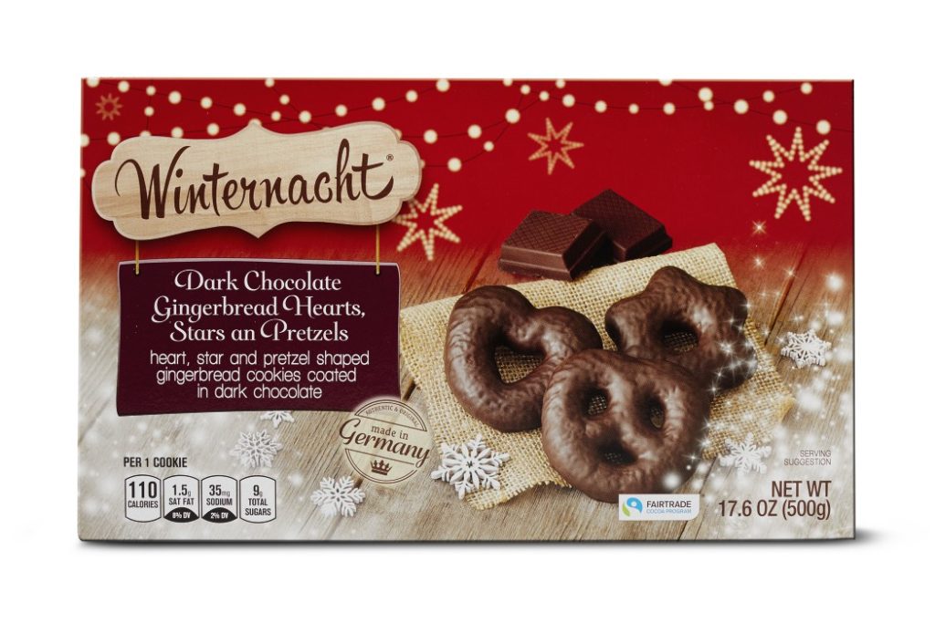 Winternacht Gingerbread Hearts from Aldi