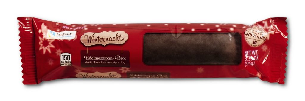 Winternacht Marzipan Log from Aldi