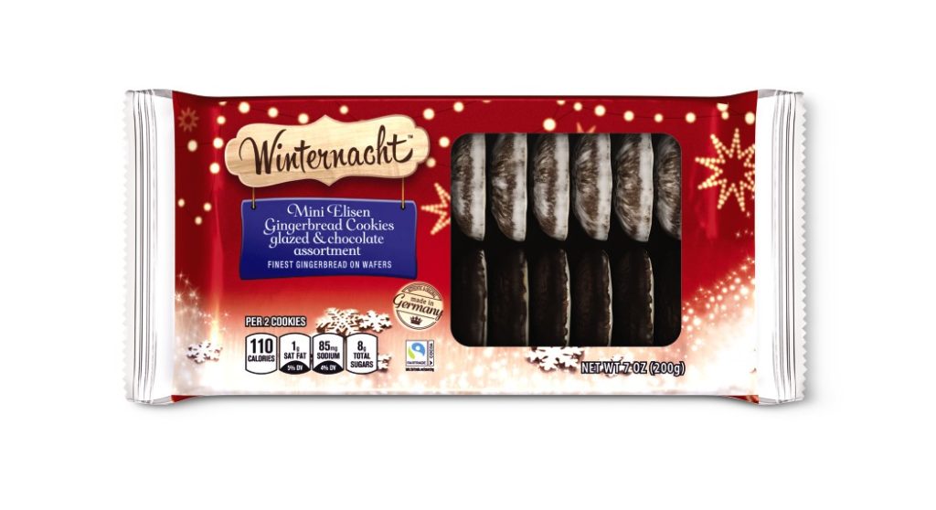 Winternacht Mini Elisen gingerbread cookies from Aldi