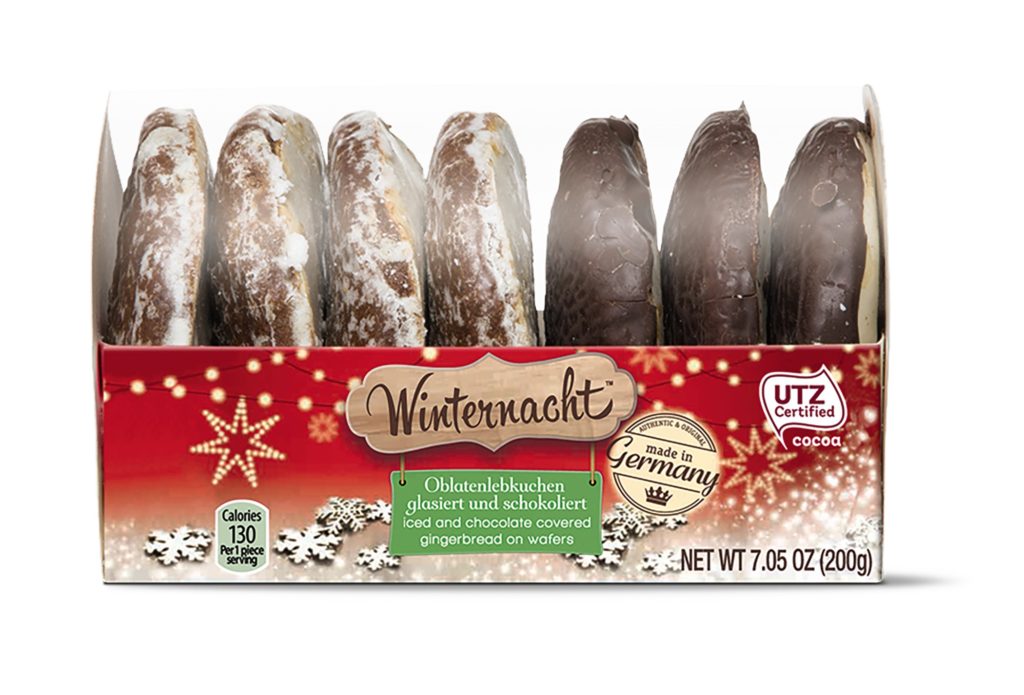 Winternacht Oblatenlebkruchen Soft Gingerbread from Aldi