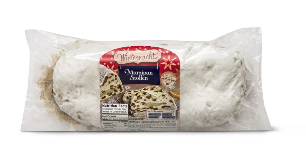 Winternacht Stollen Marzipan from Aldi