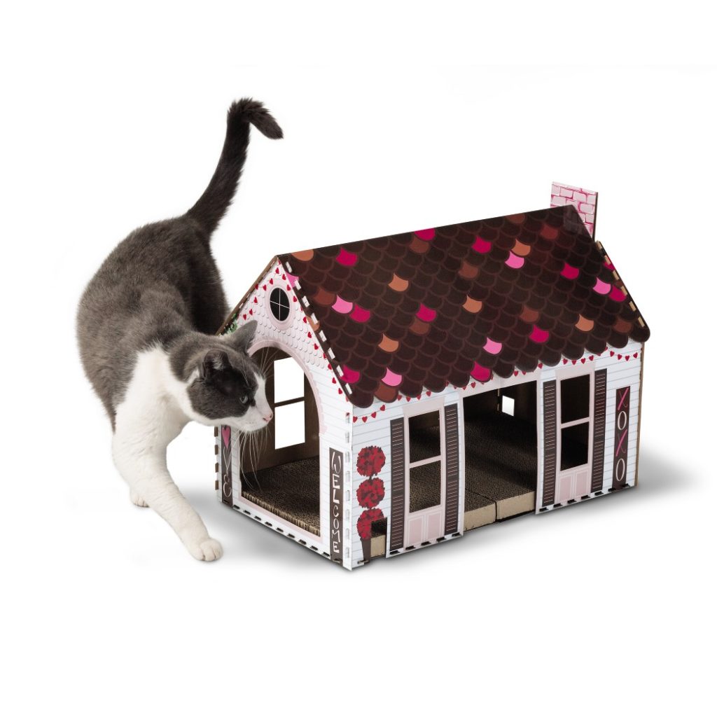 valentine cat houses