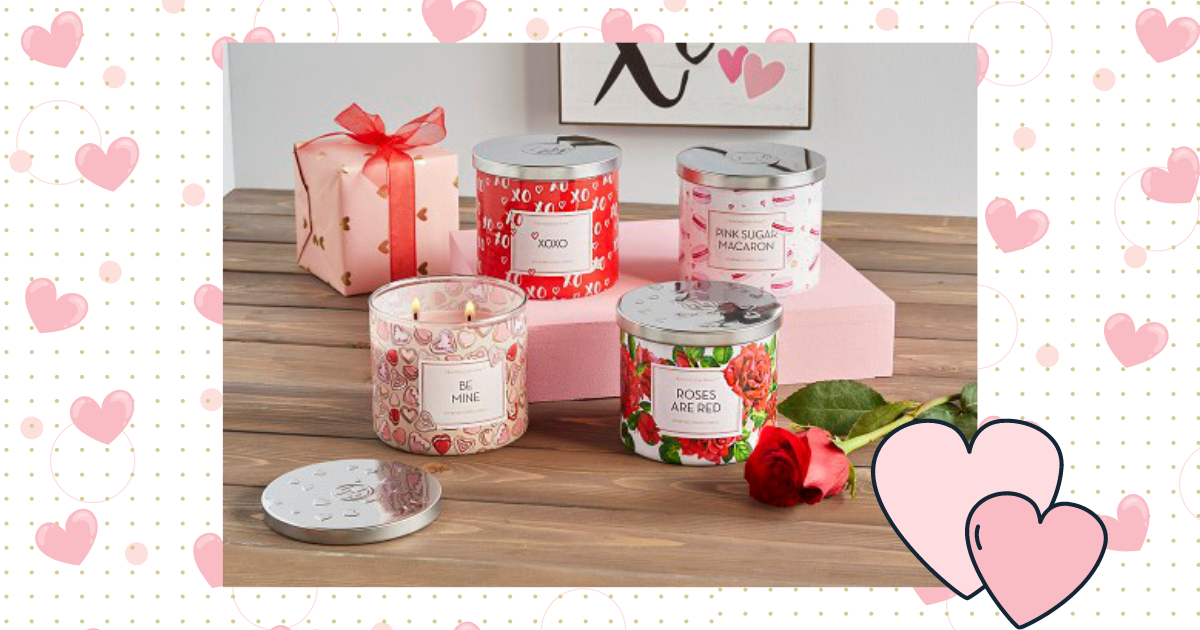 valentine's day candles