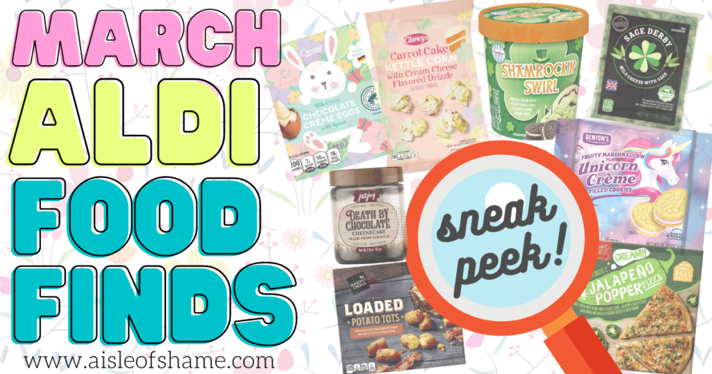 march aldi food finds