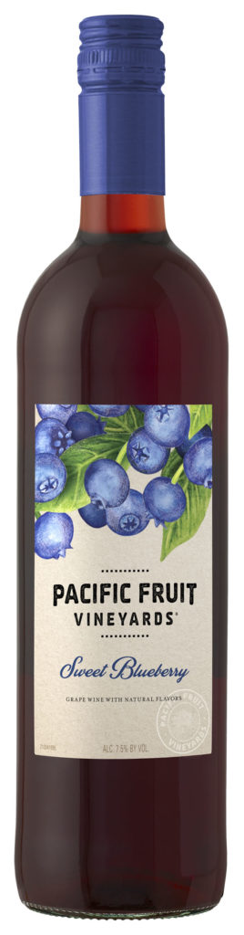 sweet blueberry wine