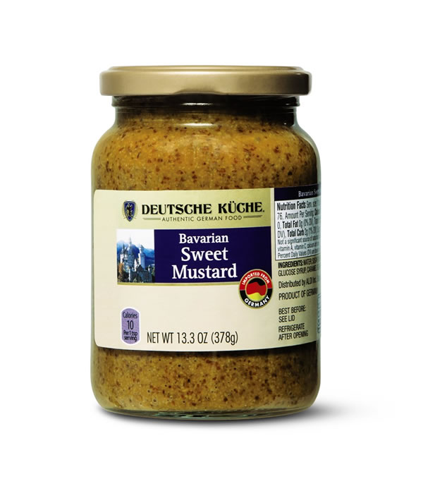 Aldi bavarian sweet mustard