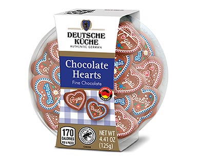 Deutsche Küche Octoberfest Chocolate Hearts