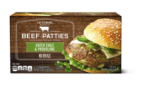 aldi hatch chile burgers