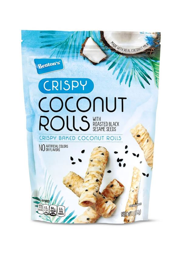 aldi coconut rolls snack