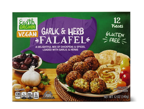 aldi garlic herb falafel